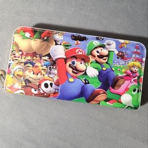 Lightweight Mario Bros. Zip-Around Wallet